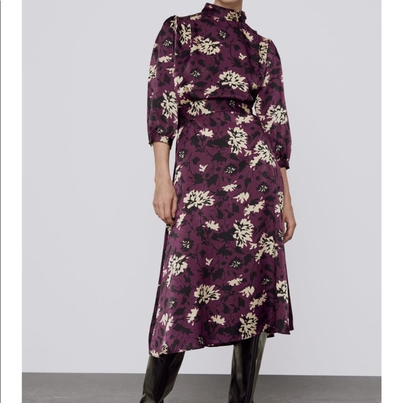Zara Dresses & Skirts - Zara Floral Print Dress